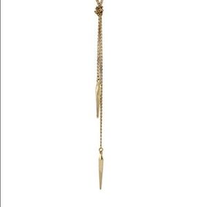 BCBGeneration Knotted Long Length Lariat Necklace